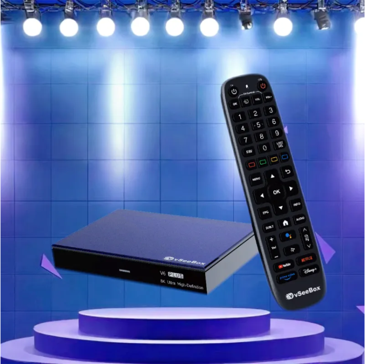 vSeeBox V6 Plus Android TV Box with remote